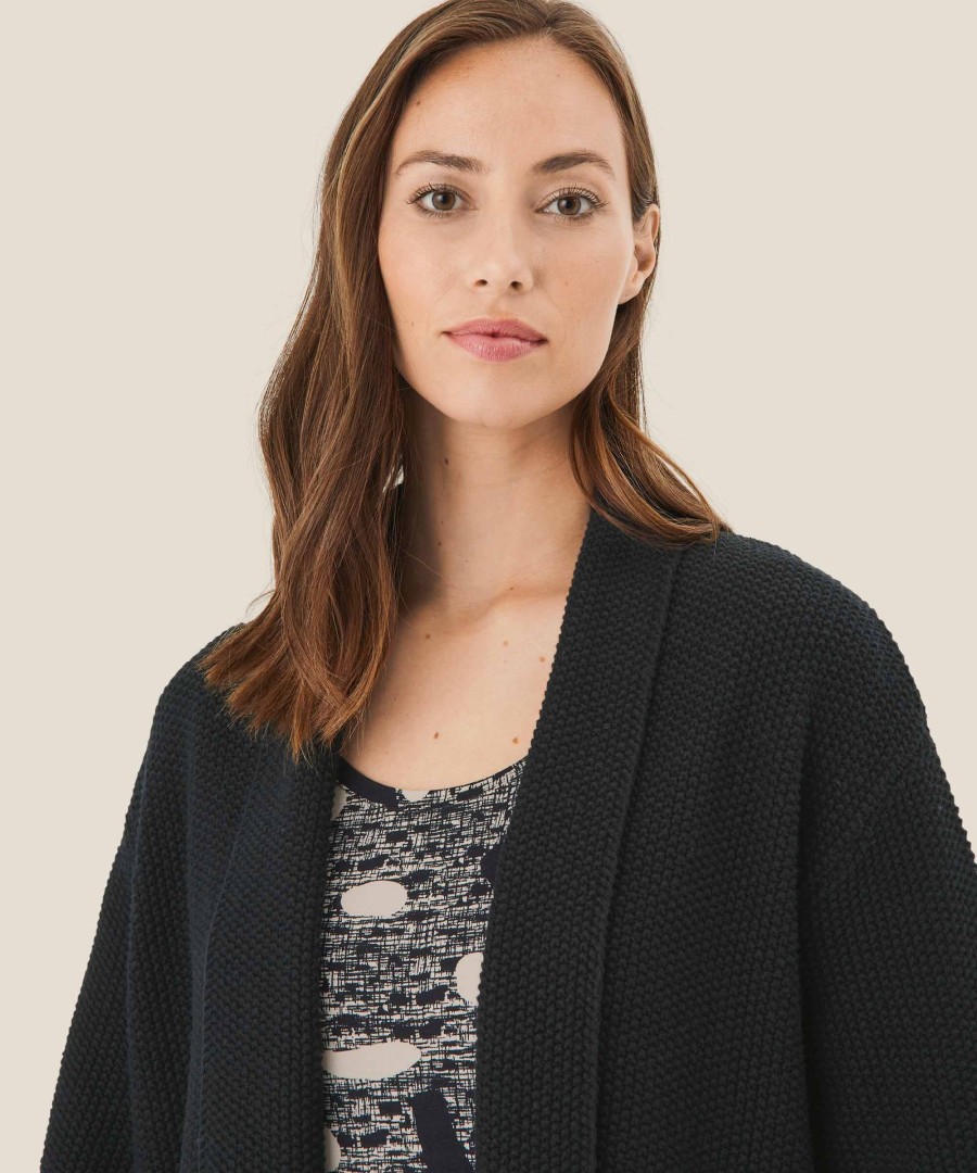 Cardigans Masai | Laina Cardigan Black ~ Masaidress